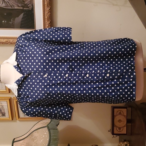 Vintage Polka Dot Blouse - Rockabilly - 50s - 60s - Picture 10 of 11